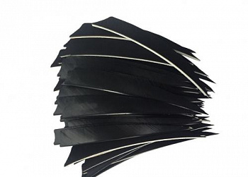 Оперение натуральное Shield 4" Black