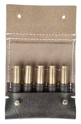 Подсумок на 5 патронов (7,62 кбр) "Western" / Коричневый /