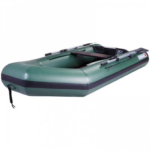 Лодка надувная YUKONA 280 TLK + пайол + транец зеленая (н)