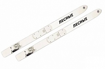 Лыжи пластиковые "Лесные" 175 см