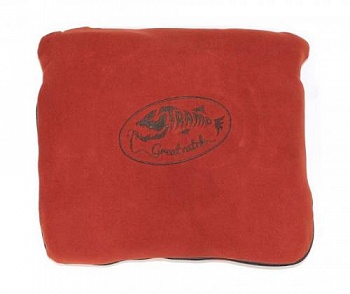 Плед-подушка Tramp в чехле (терракотовый, РОССИЯ)