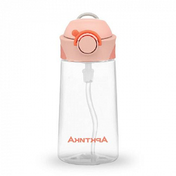 Бутылочка детская "Арктика" 450 мл 712-450-2 персик