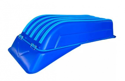 Сани 1550 СТАНДАРТ с отбойником, с демпфером и накладками (Синий)