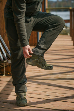 КОСТЮМ ФЛИСОВЫЙ COMFORT 718-016 ТЕМНАЯ ОЛИВА