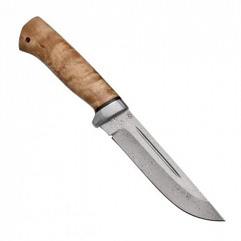 Нож туристический "Бекас" карельская береза, подарочный, ZDI 1016