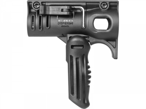 Складная тактическая рукоять с креплением для фонаря диаметром 1 дюйм