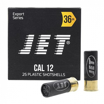 Патрон к.12х70 №1 36 гр JET полумагнум 1уп/25шт