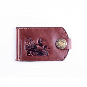 Купюродержатель (Коричневый, Утки)