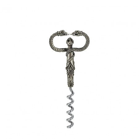 Штопор "Змея" мельхиоровый полированный