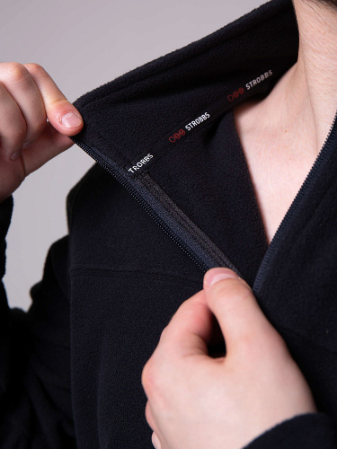 ТОЛСТОВКА СТРОББС ФЛИС ЧЁРНЫЙ