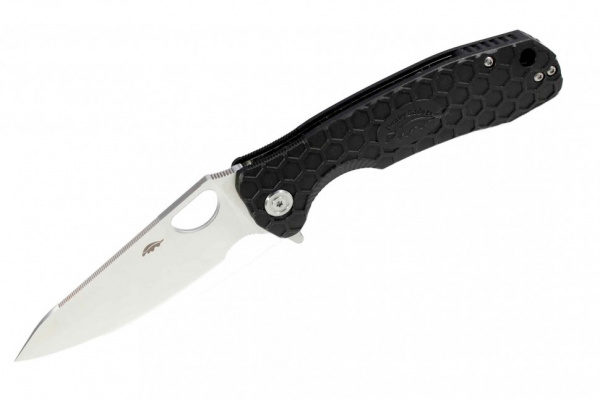 Нож Honey Badger Leaf M (HB1298) с чёрной рукоятью