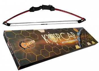 Лук детский блочный Centershot Корсар красный (с комплектацией)