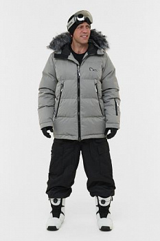 КУРТКА ПУХОВАЯ BATZZILLA ADVANCE СЕРЫЙ