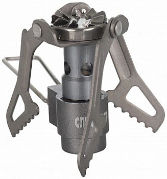 Плита порт. газовая "СЛЕДОПЫТ - Мечта Путешественника", титановая, Всего! 25 г/1