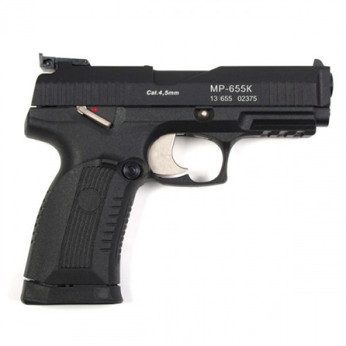 Пистолет пневм. МР-655 К газоболонный