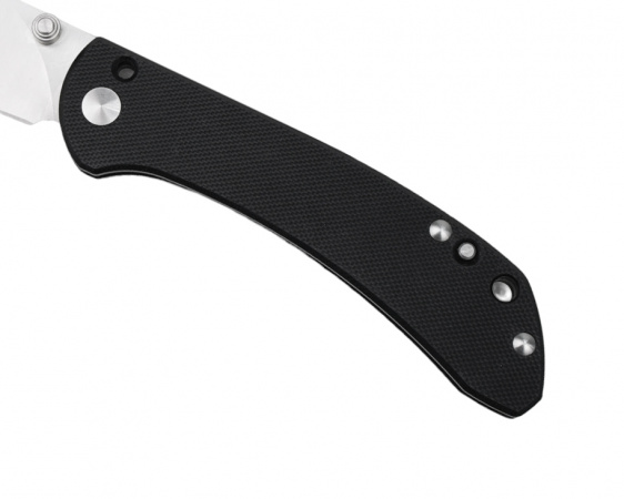 Нож Sanrenmu 9165 складной сталь 12C27 brush black G10