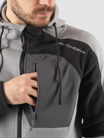 ТОЛСТОВКА ROVER HOOD  (ФЛИС, СЕРЫЙ) TRITONGEAR