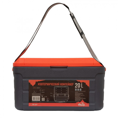 Контейнер изотермический 20л. Tramp (серый/оранжевый)