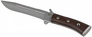 Нож Смерч,ст.65х13 рукоять ценные породы дерева