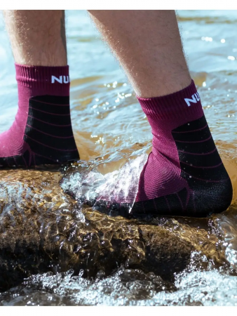 НОСКИ NUCEX КОРОТКИЕ НМ02 BURGUNDY