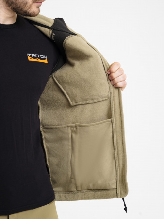 ТОЛСТОВКА ROVER HOOD  (ФЛИС, ХАКИ) TRITONGEAR