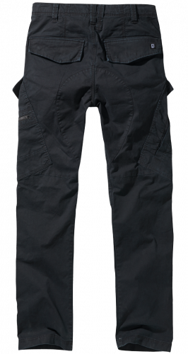 БРЮКИ ADVEN SLIM FIT BRANDIT, ЦВЕТ BLACK