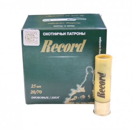 Патрон к.20х70 Картечь 6,2 КХЗ 1уп/25шт