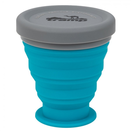 Стакан Tramp силиконовый 200мл. (аквамарин)