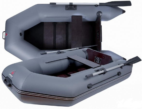 Лодка надувная YUKONA 230 TL (без пайола) серая