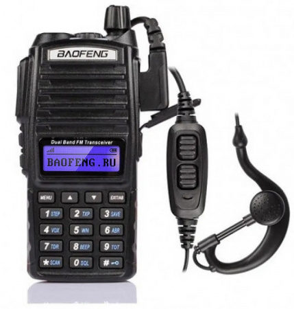 Радиостанция портативная BAOFENG UV-82 двухдиапазонная