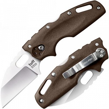 Нож CS_20LTF Tuff Lite Plain Dark Earth, складной, сталь AUS 8A, Нож CS_20LTF Tuff Lite Plain Dark Earth, складной, сталь AUS 8A,