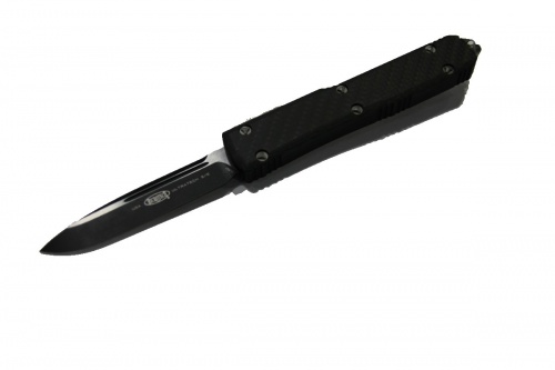 Нож MT_121-1CF Ultratech S/E авт.скл., чёрный, карбон