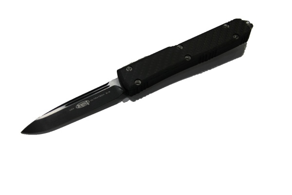 Нож MT_121-1CF Ultratech S/E авт.скл., чёрный, карбон