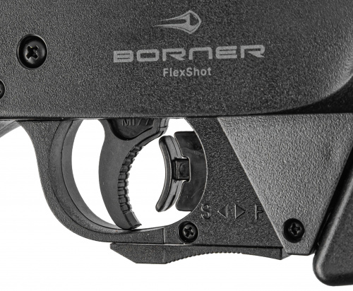 Винтовка пневм. Borner FlexShot, Black cal. 4,5 мм, 3Дж. (multi-pump)