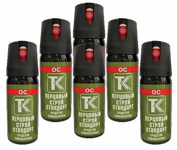 Баллон газ. 65 мл "Перцовый струй стандарт"