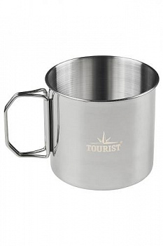 Кружка MUG FOLD-650 (TK-586), объём: 650 мл, складные ручки, нерж. сталь, «Touri