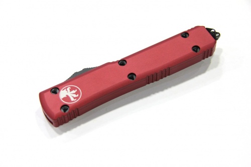 Нож MT_123-1CCRD Ultratech T/E авт. чёрный, танто, красная рукоять