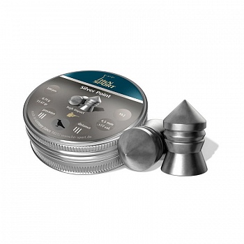 Пуля HN Silverpoint 1,1 гр к.5,5мм 1уп/200шт