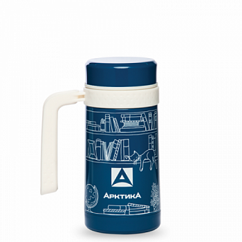Термос-кружка "Арктика" 412-500 синяя
