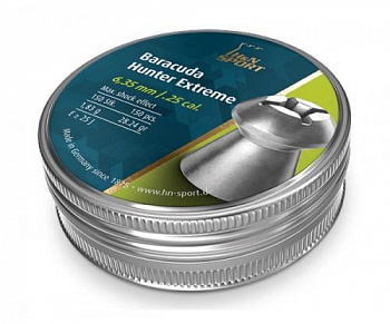 Пульки HN Baracuda Hunter Extreme кал. 6,35мм, 1,83г (150 шт./бан.)