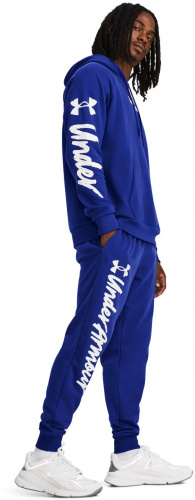 БРЮКИ UA RIVAL FLEECE GRAPHIC JGRS 1379776-400 БРЮКИ UA RIVAL FLEECE GRAPHIC JGRS 1379776-400