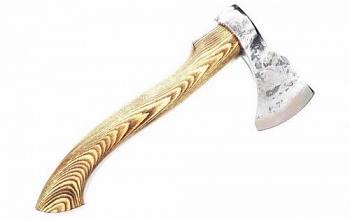 Топор "Скинер" кован.ст. У8, рукоять из ценных пород дерева