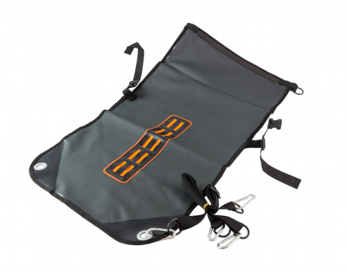 Гермомешок - рюкзак Черепаха ПВХ трикотаж 60л, оранж. доп. олива