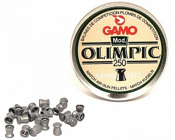 Пуля пневм. "Gamo Olimpic", кал. 4,5 мм. (250 шт.)