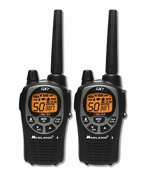 Радиостанция Midland GXT 1000 (LPD) комплект из 2-х порт. р/ст