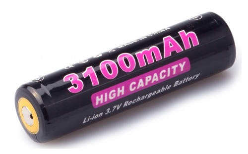Аккумулятор литий-ионный Soshine 18650 3100mAh 3.7V PCB