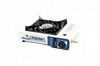 Плита наст. газовая "СЛЕДОПЫТ - PoweR" (с переходником)