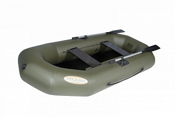 Лодка Лоцман С-260-М ЖСП зеленая