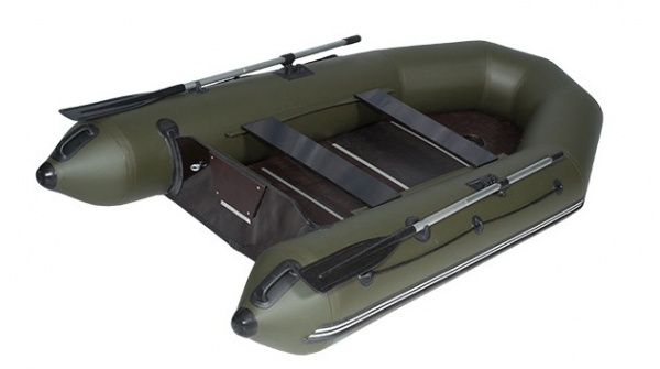 Лодка Пилот М-300 зеленая +дно
