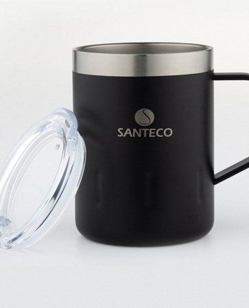 Термокружка Santeco Kemi II 350мл black